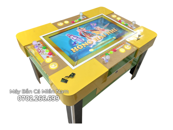 Máy Bắn Cá Nhỏ Gọn 32in 4 Tay - Máy bắn cá phù hợp livestream, chơi gia đình