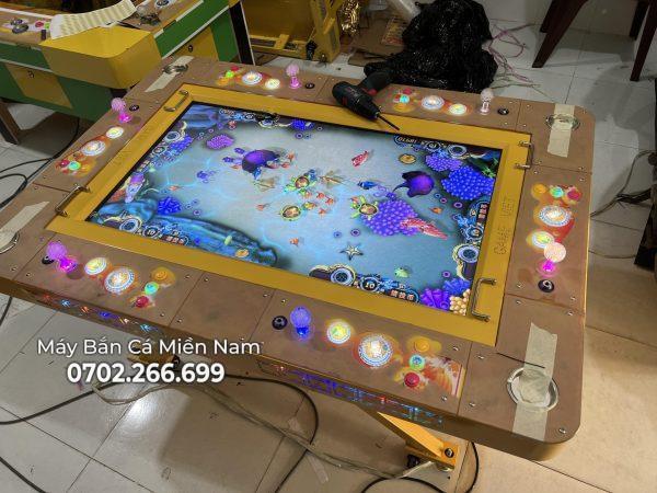 Máy bắn cá chân xếp nhỏ gọn 6 tay 43in