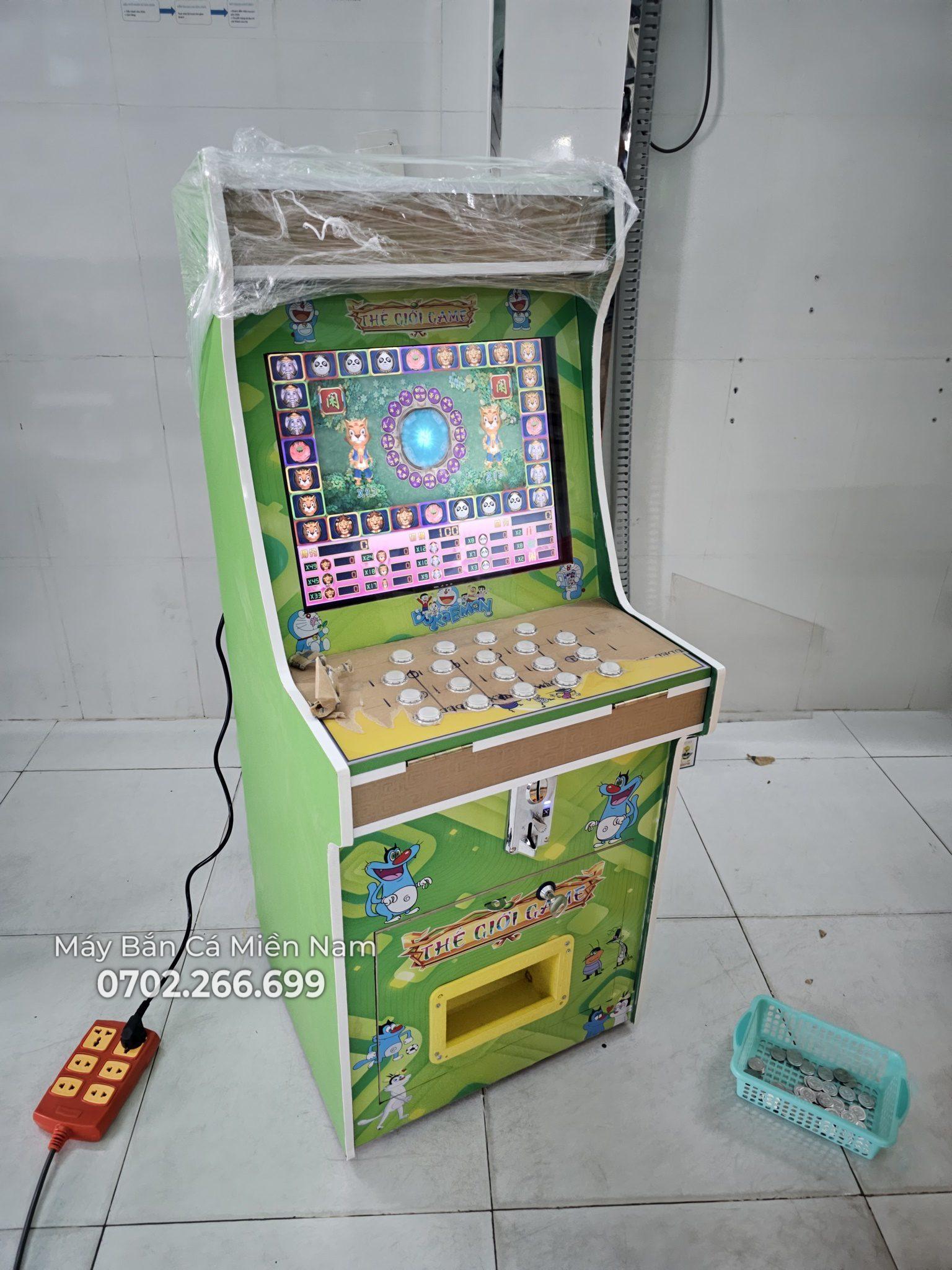 Máy quay thú 1 tay chơi