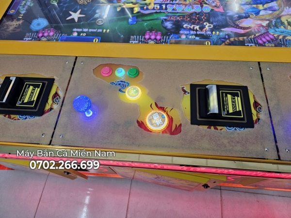 Máy bắn cá lắp hệ thống nhận tiền mặt