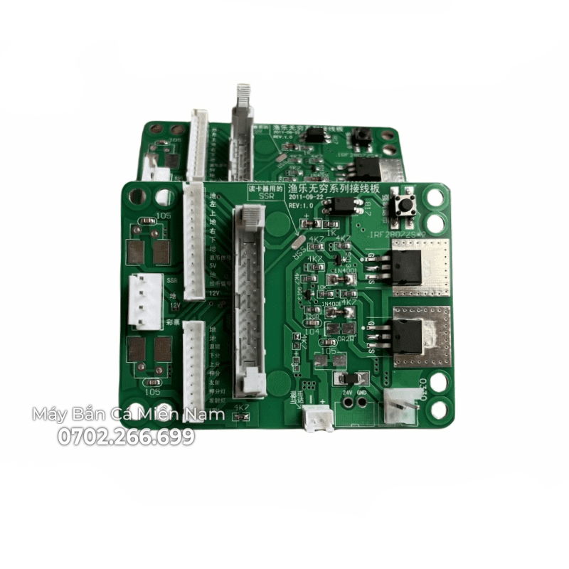 Mạch kết nối xả thẻ xu 24v - 001