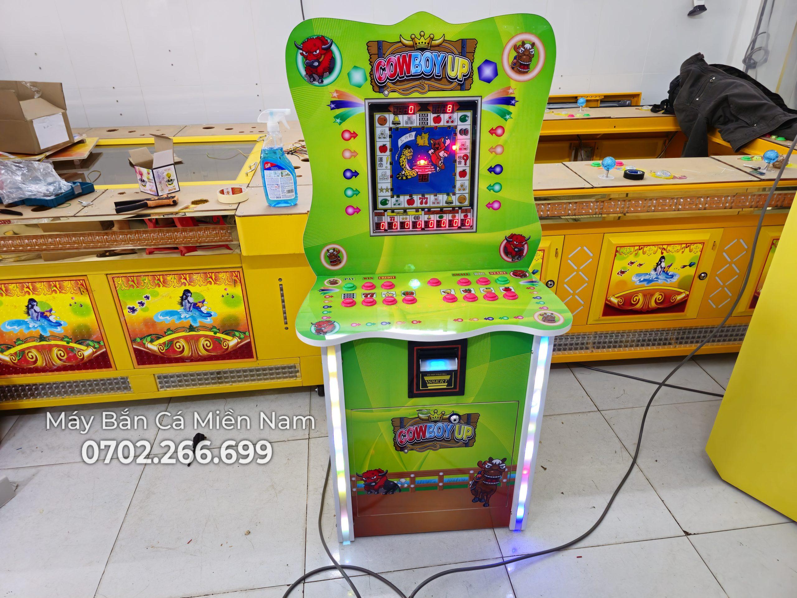 Máy bar trái cây, nhận tiền mặt trực tiếp